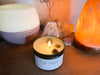 Crystal candle, crystal candles, candles, soy wax candle, crystal infused, crystal infused candles, small batch candles, mantra candles, meditation candles, self-care