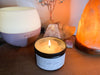 Crystal candle, crystal candles, candles, soy wax candle, crystal infused, crystal infused candles, small batch candles, mantra candles, meditation candles, self-care