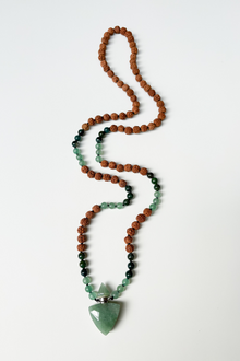  I Am Connected To My Heart Mala Necklace