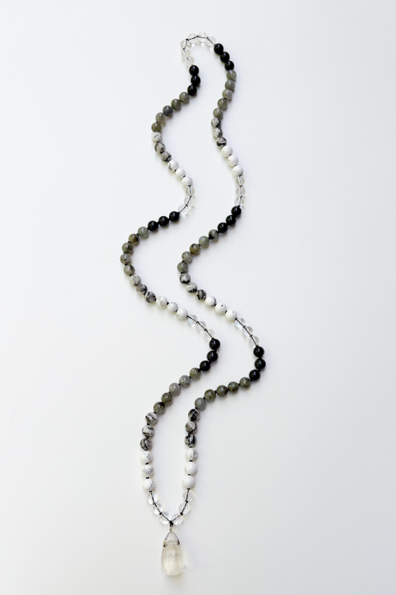 I Am Light In The Dark Mala Necklace