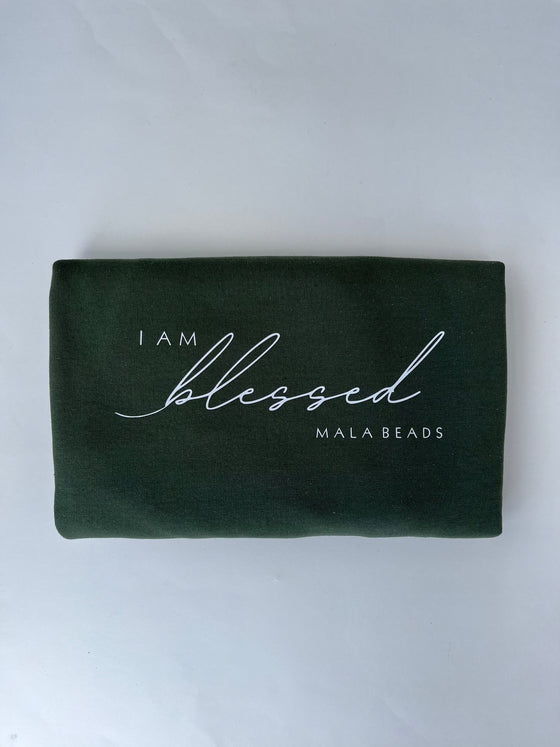 Clothing, hand made clothing, blessed boutique, self-care clothing, blessed, iam blessed, i am blessed clothing, crewneck