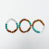 I Am Intentional Mala Bracelet Stack