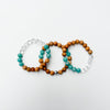 I Am Intentional Mala Bracelet Stack