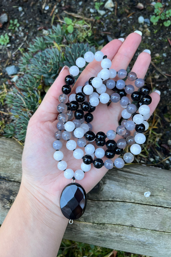 I Am Evolving Mala Necklace