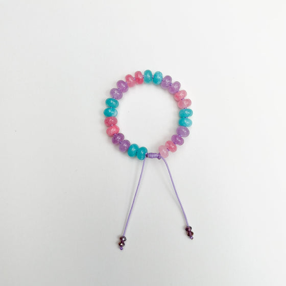 I Am Vibrant Adjustable Mala Bracelet