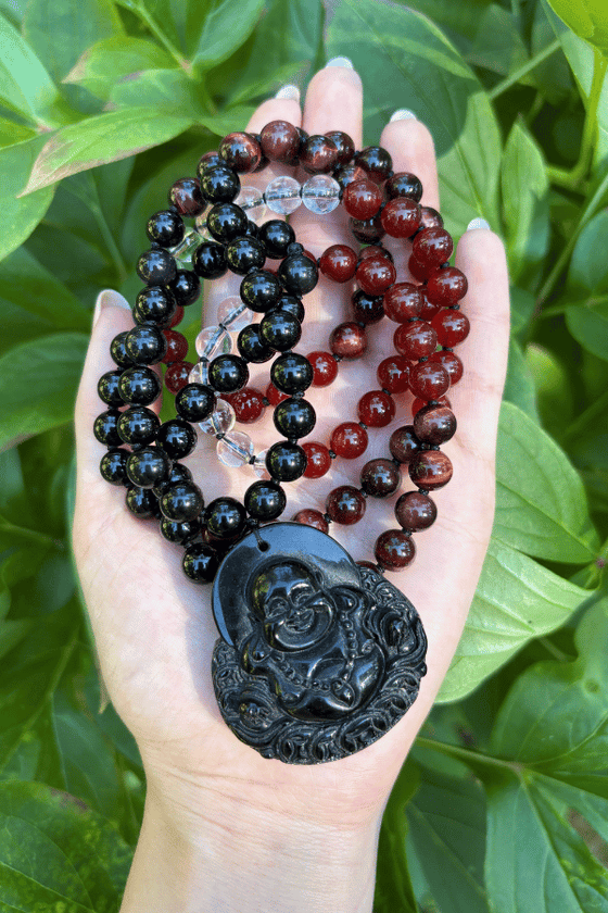 I Am Strength Mala Necklace