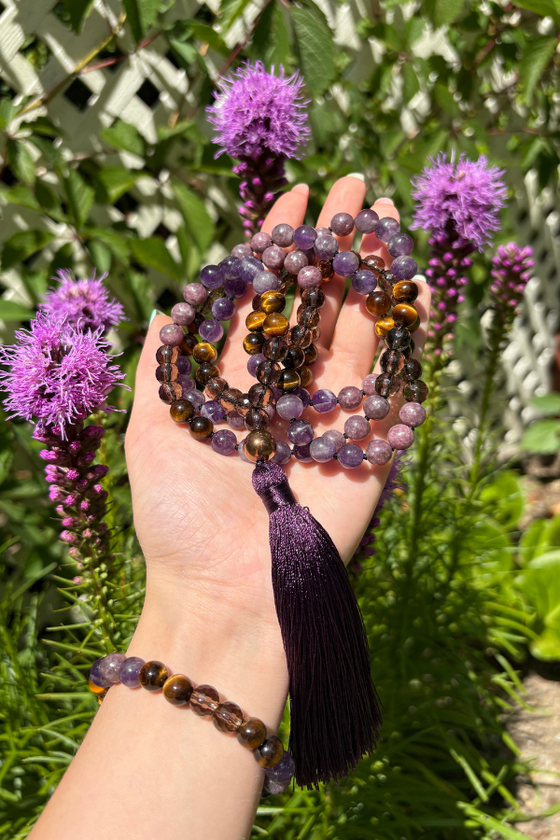 I Am In Transition Mala Necklace